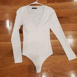 Abercrombie v neck bodysuit